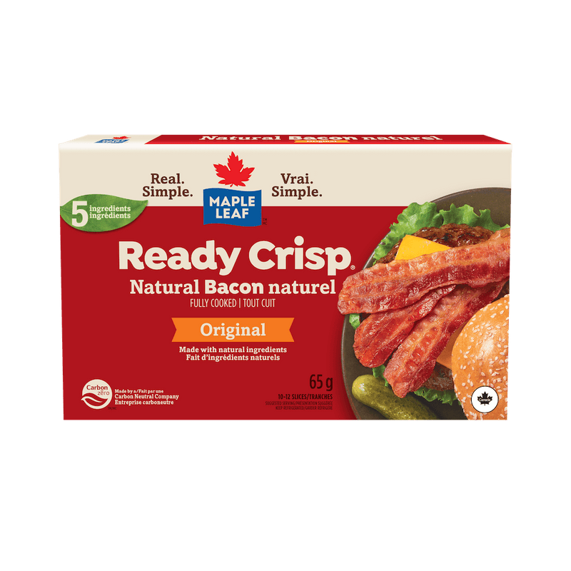 MAPLE LEAF READY CRISP BACON [65 G]