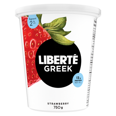 LIBERTE 2% GREEK STRAW YOGURT [750 G]