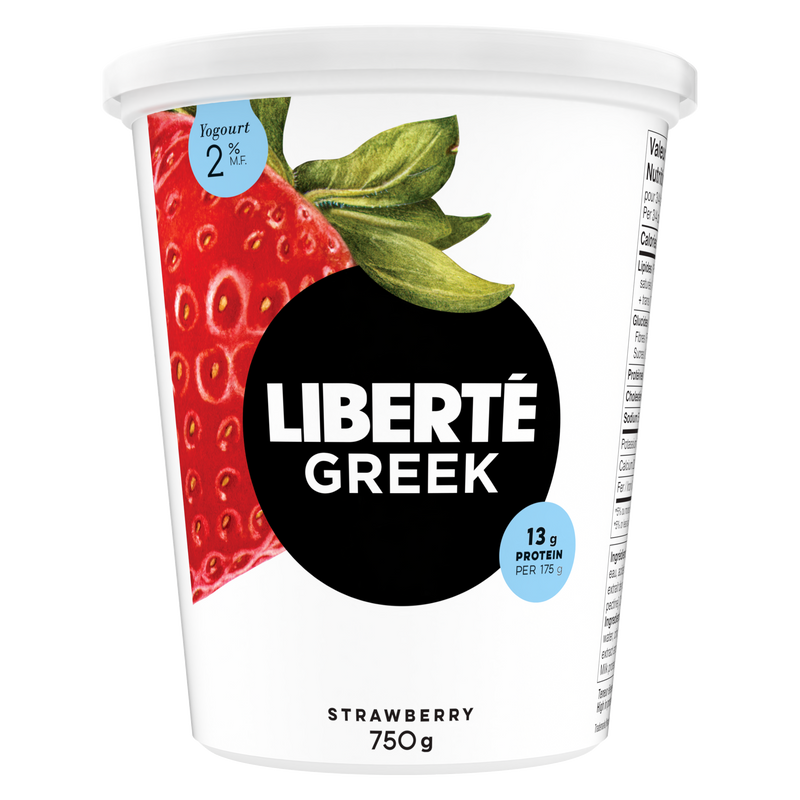 LIBERTE 2% GREEK STRAW YOGURT [750 G]