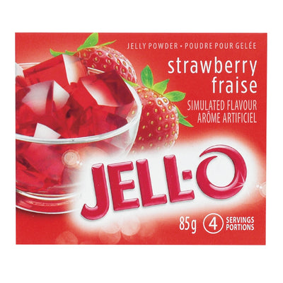 JELLO JELLY POWDER STRAWBERRY [85 G]