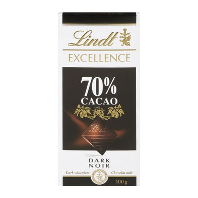 LINDT BAR 70% COCOA [100 G]