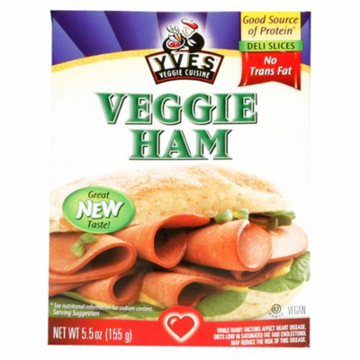 YVES FAT FREE VEG HAM SLICES [155 G]