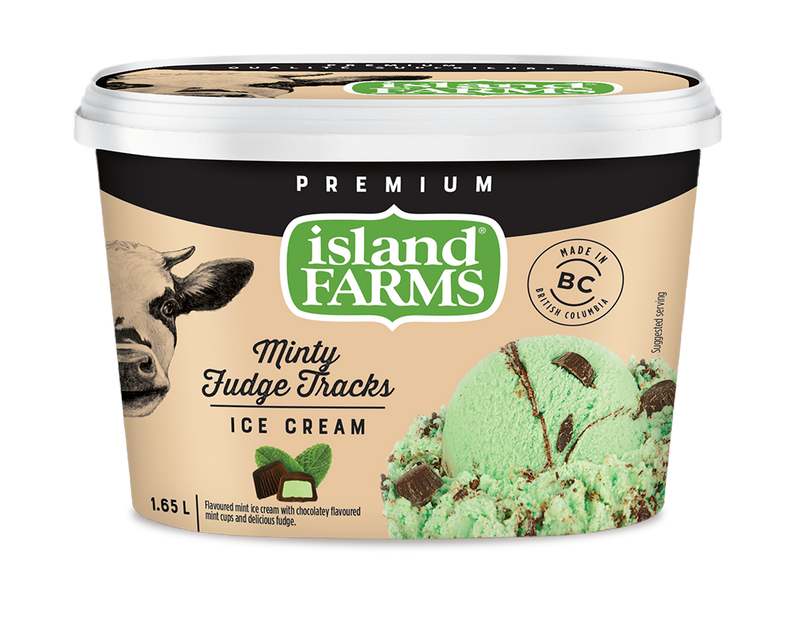ISLAND FARMS MINT FUDGE TRACKS [1.65 L]