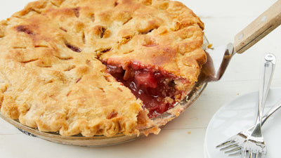 STRAWBERRY RHUBARB PIE