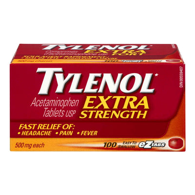 TYLENOL EXTRA STRENGTH TABS [100 s]