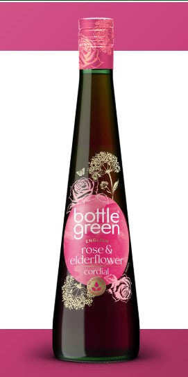 BOTTLE GREEN ROSE ELDERFLOWER CORDIAL [500 ML]