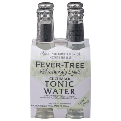 FEVER TREE CUCUMBER TONIC WATE [4 x200M]