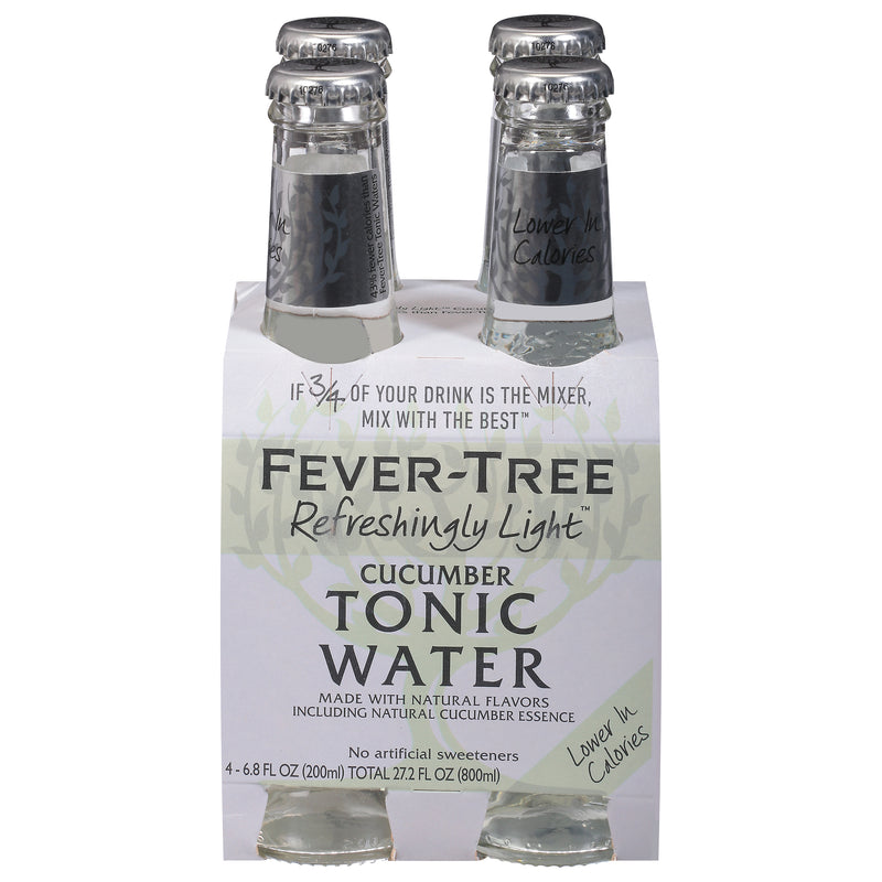 FEVER TREE CUCUMBER TONIC WATE [4 x200M]