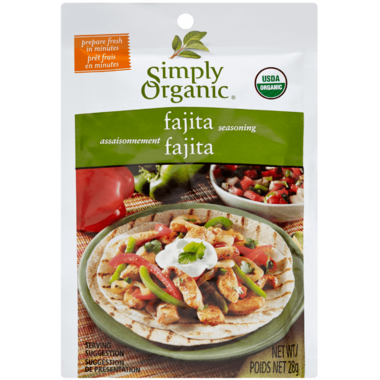 SIMPLY ORG MEXICAN FAJITA MIX [28 G]