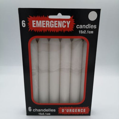 EMERGENCY CANDLES [6 S]