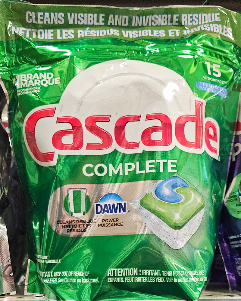 CASCADE COMPLETE ACTION PK [15 PK]