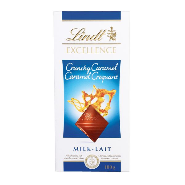 LINDT EXCELLENCE CRUNCHY CARAM [100 G]