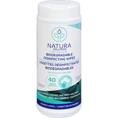 NATURA DISINFECTING WIPES [40 PK]