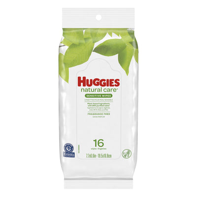HUGGIES NATURAL TRAVEL WIPES [16 pcs]