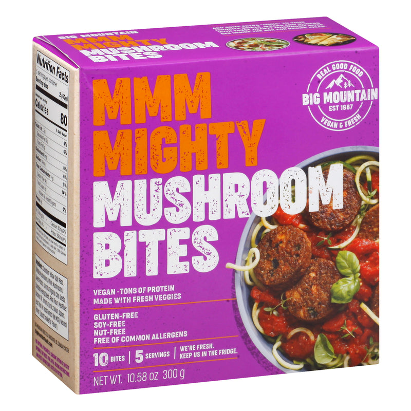 BIG MOUNTAIN MUSHROOM BITES [8 pkg]