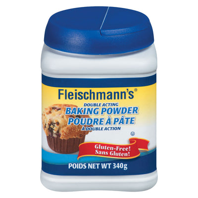 FLEISCHMANNS GF BAKING POWDER [340 G]