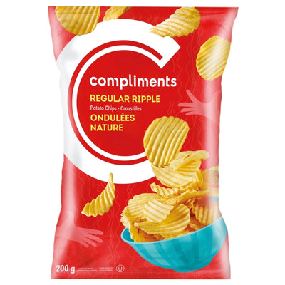COMPLIMENTS RIPPLE REG CHIPS [200 g]