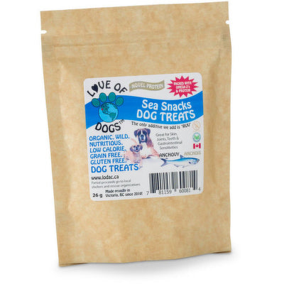 LOVE OF DOGS SEA SNACKS [26 G]