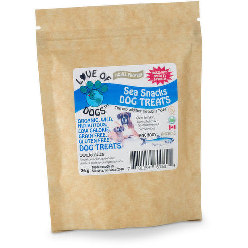 LOVE OF DOGS SEA SNACKS [26 G]