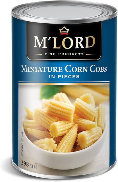 MLORD MINI CORN COB PIECES [398 ML]