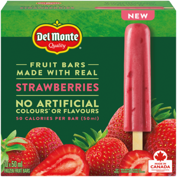 DEL MONTE STRAWBERRY BAR [10 PACK]