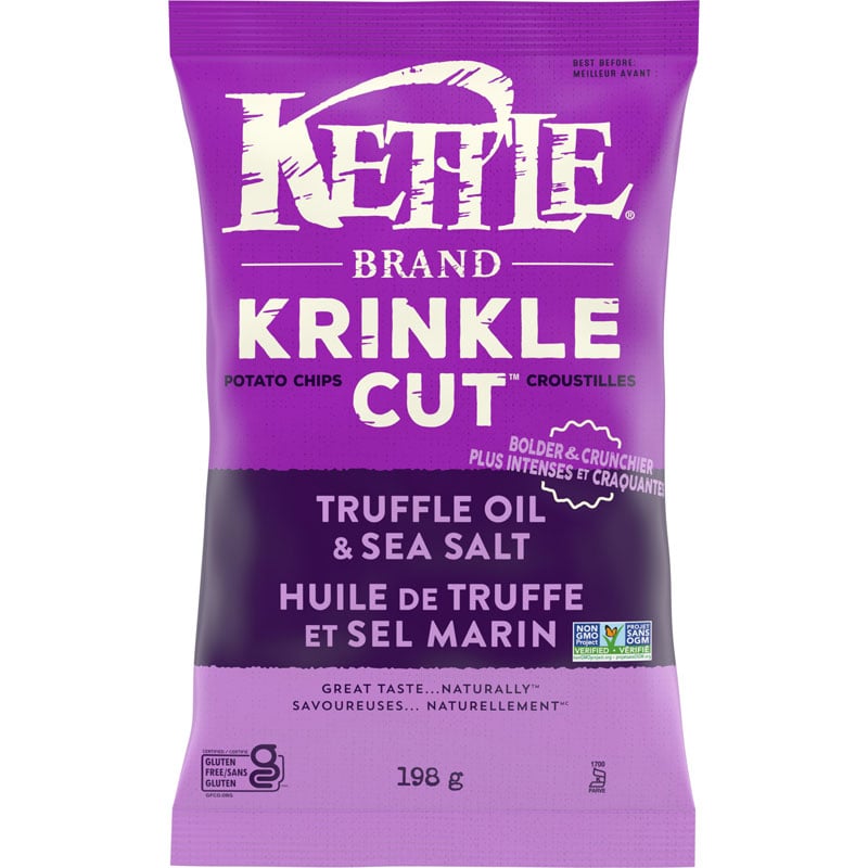 KETTLE KRINKLE TRUFFLE CHIPS [198 G]