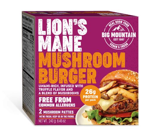 BM LIONS MANE MUSHROOM BURGER [240 g]