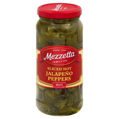 MEZZETTA HOT SLICED JALAPENO [375 ML]