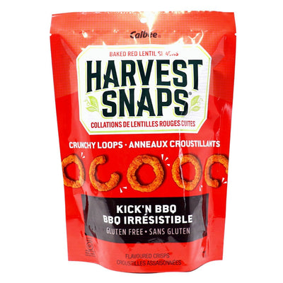 Harvest Snaps Kick'n BBQ Crunchy Loops, 71 g