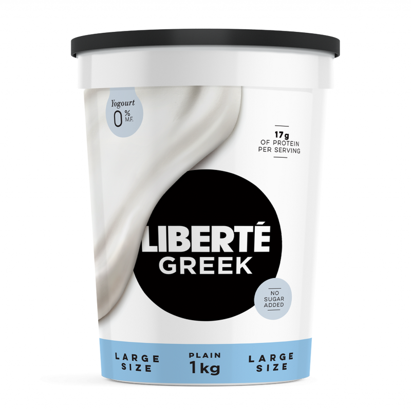 LIBERTE GREEK 0 % PLAIN YOGURT [1 kg]