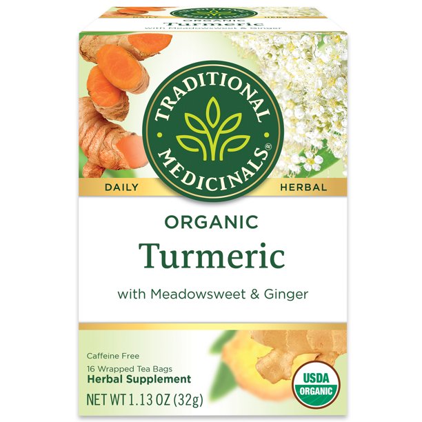 TRAD MED TURMERIC GINGER TEA [16 BAGS]