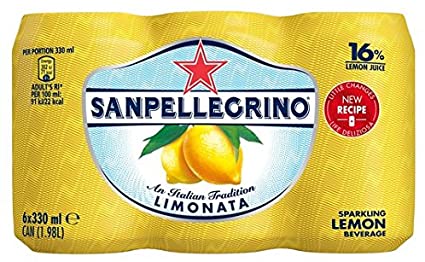 SAN PELLEGRINO 6PK LIMONATA [6 PK+DE]