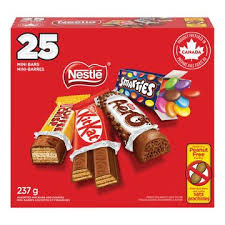 NESTLE ASST MINI CHOCOLATE BAR [25 s]