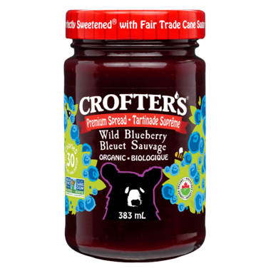 CROFTERS BLUEBERRY JAM [383 ML]