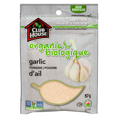 CLUB HOUSE ORG GARLIC POWDER [57 G]