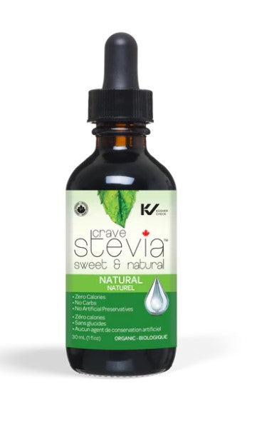 CRAVE STEVIA LIQUID NATURAL [30 ml]