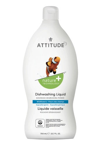 ATTITUDE WILDFLOWER DISH SOAP [700 ML]