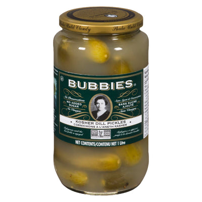 BUBBIES KOSHER DILL PICKLES [1 L]