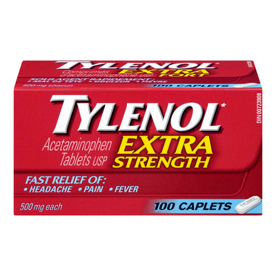 TYLENOL X-STRENGTH EZ CAPLETS [100 s]