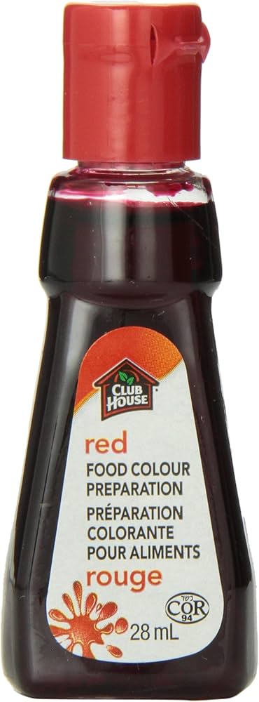 CLUB HOUSE RED FOOD COLOURING [28 ML]