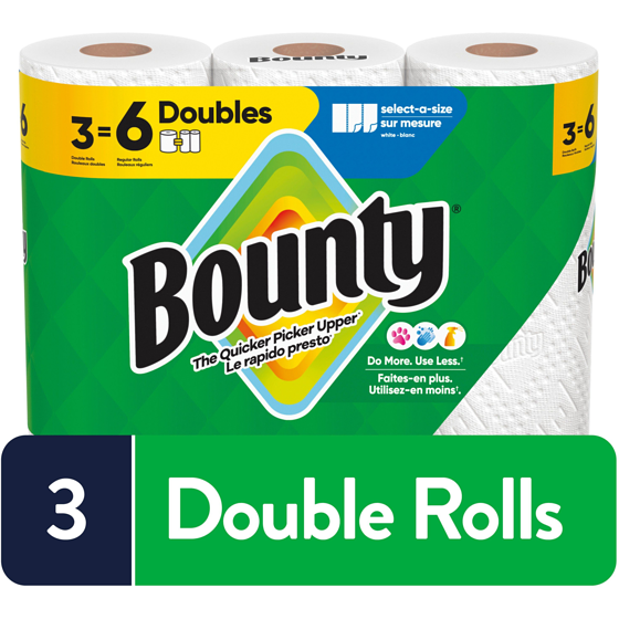 BOUNTY SELECT A SIZE TOWEL [3 pkg]