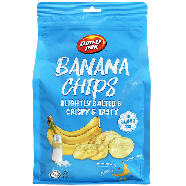 DAN-D PAK BANANA CHIPS Lightly Salted, 500 g