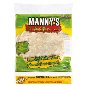 MANNYS CORN TORTILLIAS [10 pcs]