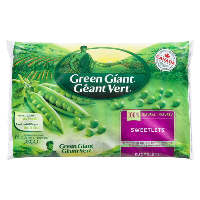 GREEN GIANT SWEETLET PEAS [750 G]