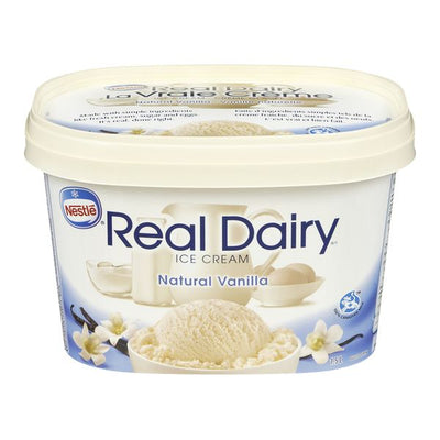 NESTLE REAL DAIRY ICE CREAM Natural Vanilla, 1.5 L
