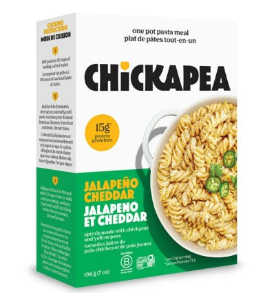 CHICKPEA JALAPENO CHED PASTA [198 g]