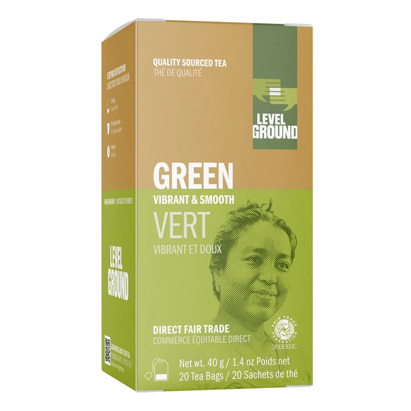 LEVEL GROUND GREEN TEA [40 G]
