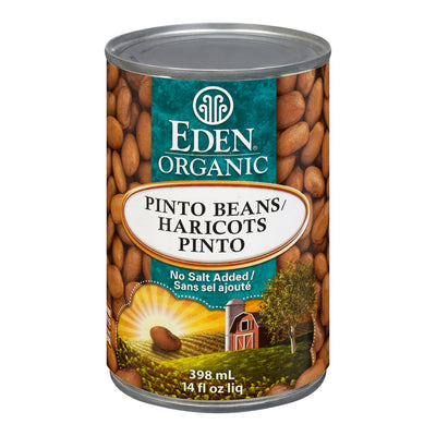 EDEN ORGANIC PINTO BEANS [398 ML]