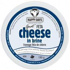 HAPPY DAYS GOAT FETA IN BRINE [190 G]