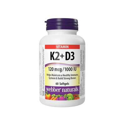 WEBBER VITAMIN K2 + D3 [60 S]